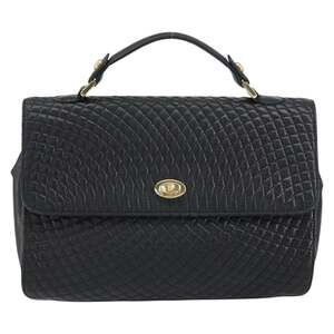 Bally Leather Handbag Black